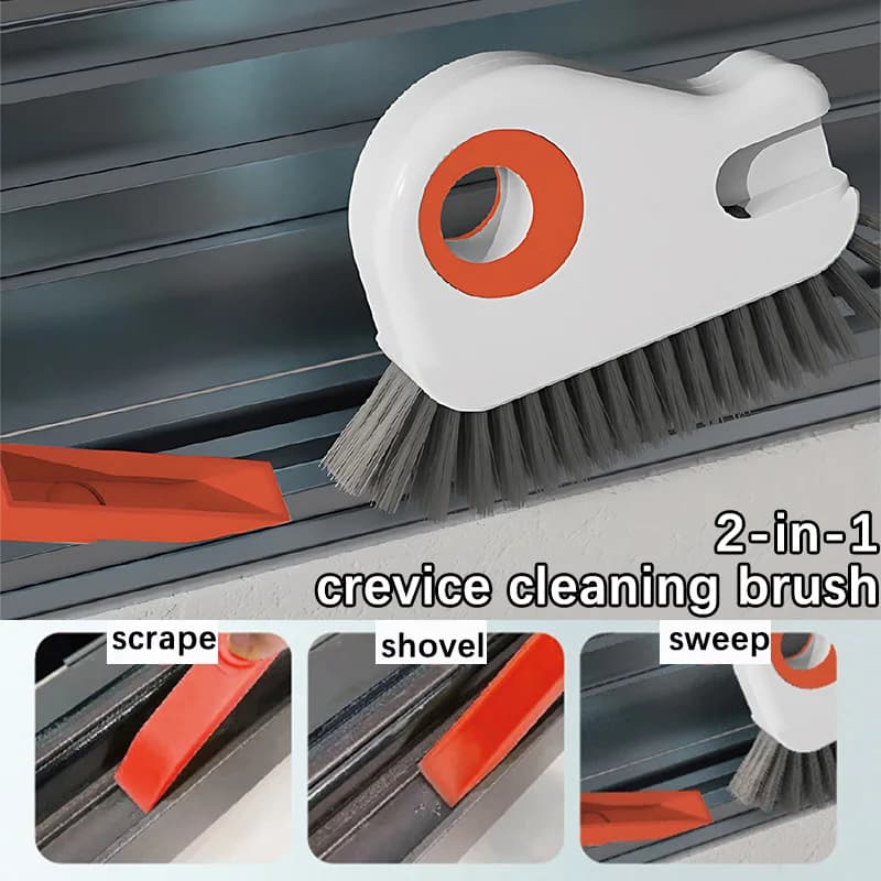 Szczotka 2w1 do trudno dostępnych miejsc