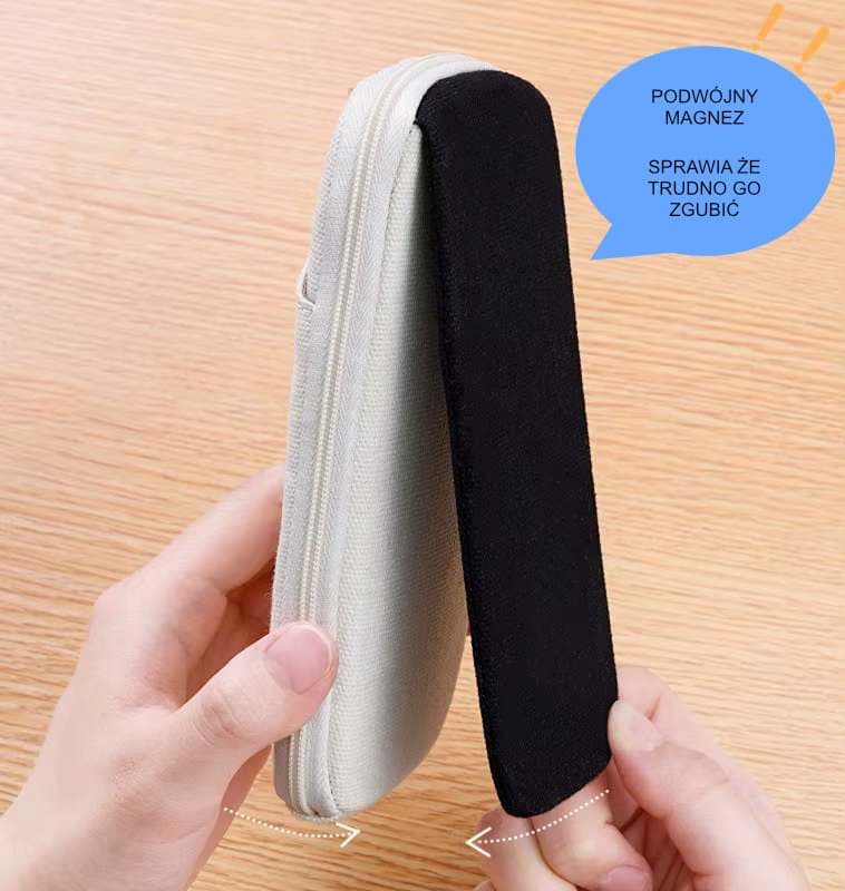 Magnetyczny piórnik do notesów